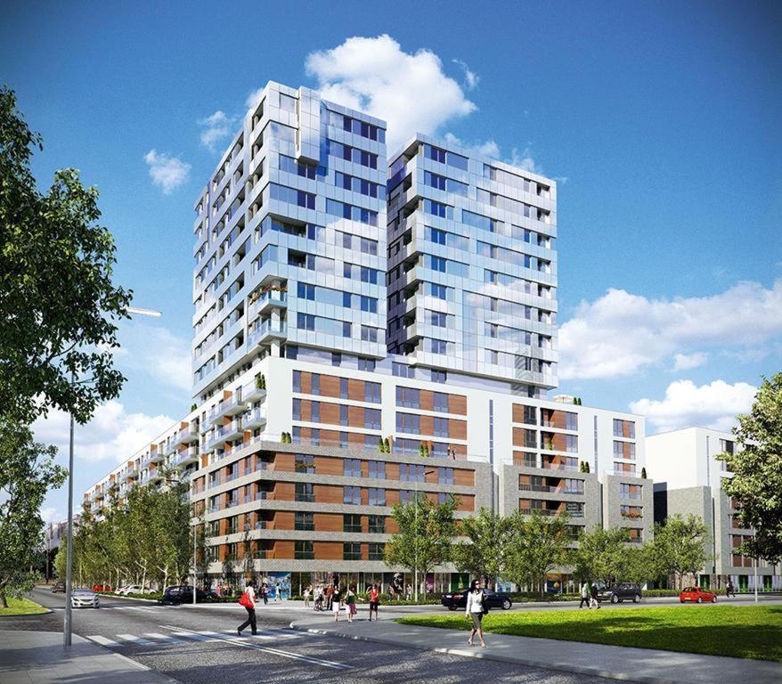Platinum Towers Apartments Warszawa Exteriör bild